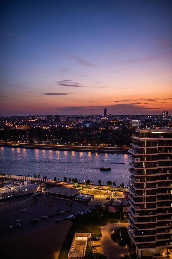 Luxury Studio Belgrade Waterfront Exteriör bild