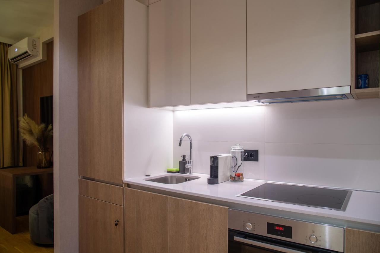 Luxury Studio Belgrade Waterfront Exteriör bild